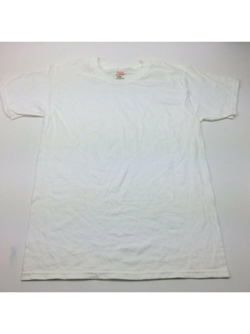 Hanes Comfort Soft Women's White T-shirt Casual Everyday Size XL